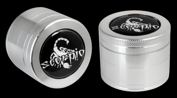 Scorpio Edition Grinder groß, silber