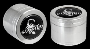 Scorpio Edition Grinder groß, silber