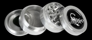 Scorpio Edition Grinder groß, silber
