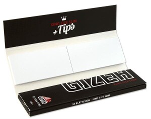 Gizeh extra fine K.S Slim Paper + Tips