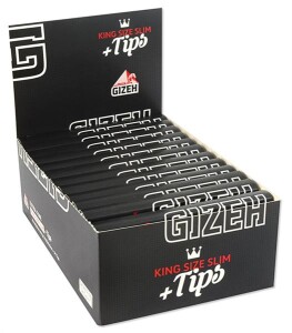 Gizeh extra fine K.S Slim Paper + Tips