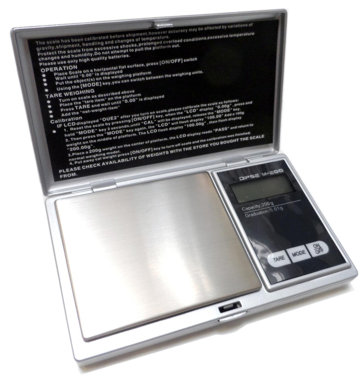 Dipse M-200 0,01-200g