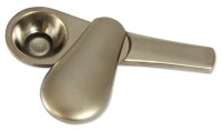 Metall Purpfeife mit Schiebedeckel Gunmetall