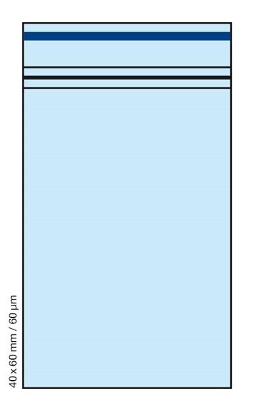 Tütchen 40x60 blau