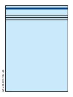 Tütchen 55x65 blau
