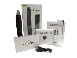 FocusVape Pro S Vaporizer Premium Set- schwarz
