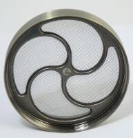 Metall Polinator Rotormahlwerk mit Papierhalter