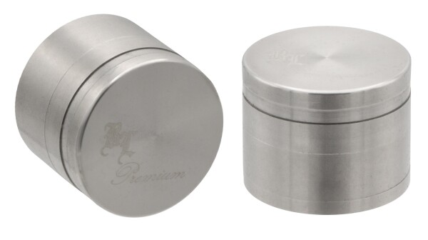 Black Leaf Edelstahlgrinder 4 Part