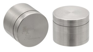 Black Leaf Edelstahlgrinder 4 Part