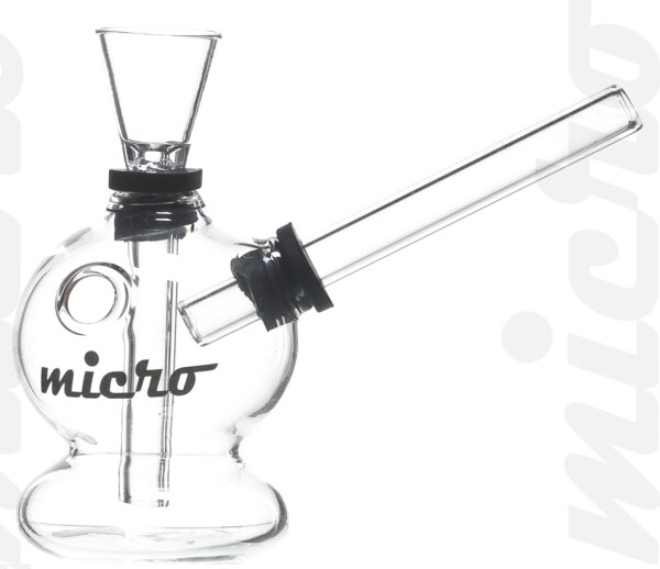 Micro Glass Bong 10 cm