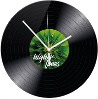 Wanduhr "Higher Times - Vinyl"