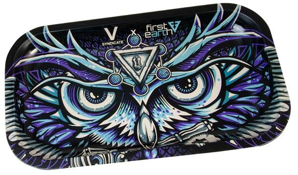 "Eule" Drehtablett Small