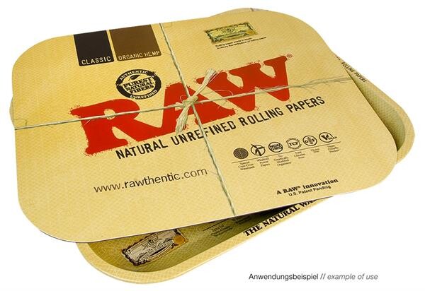 RAW Drehtablett Cover Groß