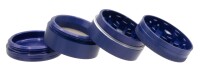 4-part Alugrinder klein - blau
