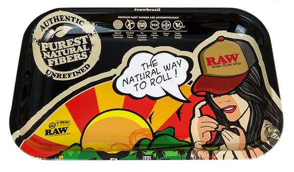 "RAW Brazil" Drehtablett Small