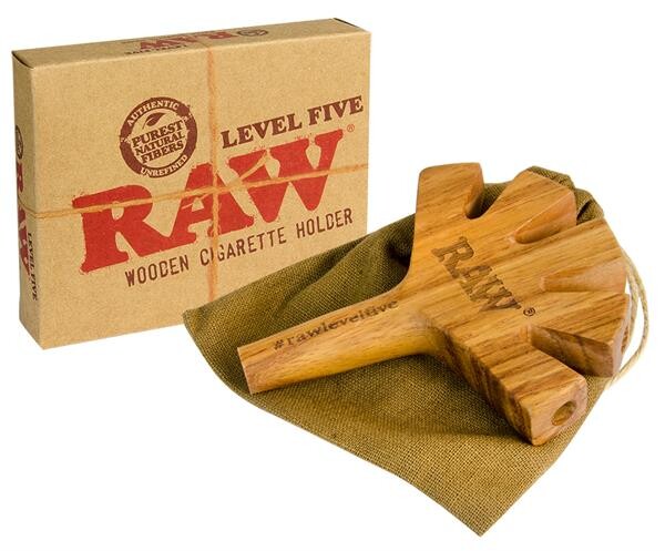 RAW Level Five Wooden Cigarette Holder