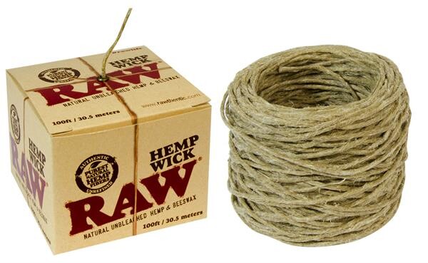 Raw Hemp Wick 30,5m