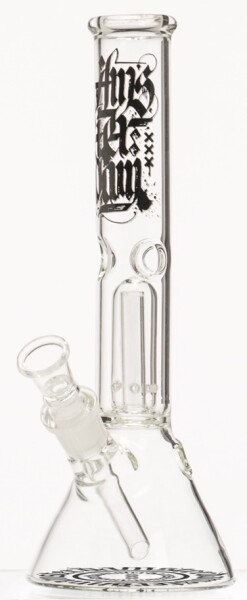 Amsterdam Glass Bong Black