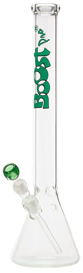 Boost Pro Beaker Glass Bong Green
