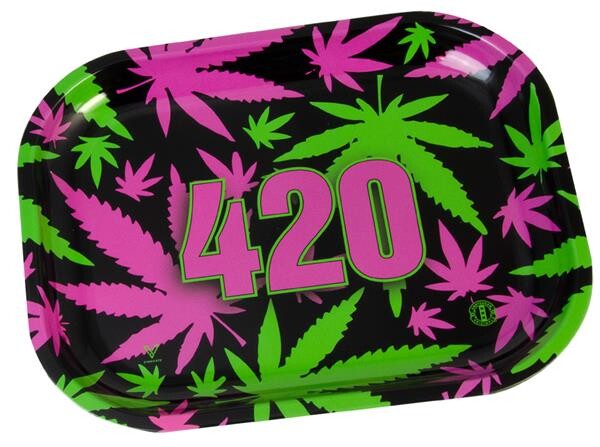 "420 Vibrant" Drehtablett Mini