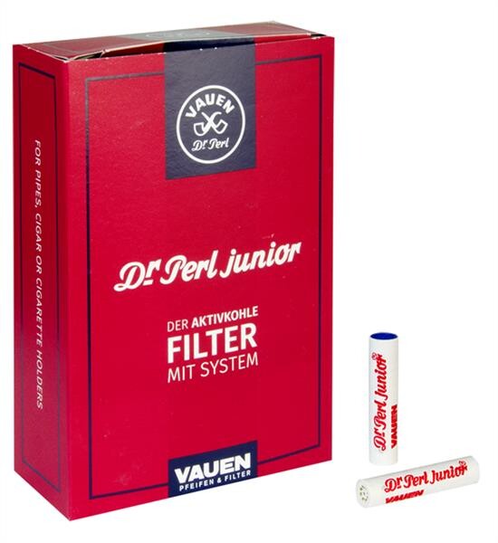 Dr. Pearl Junior 9mm 100er Pack Aktivkohlefilter