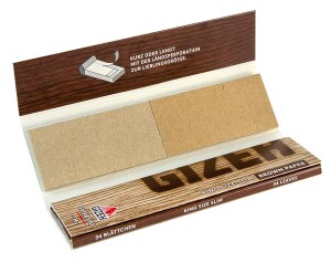 GIZEH Brown KKS Paper + Tips