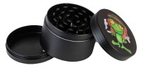 CNC Aluminium Grinder 4-part, 50mm "Animals"