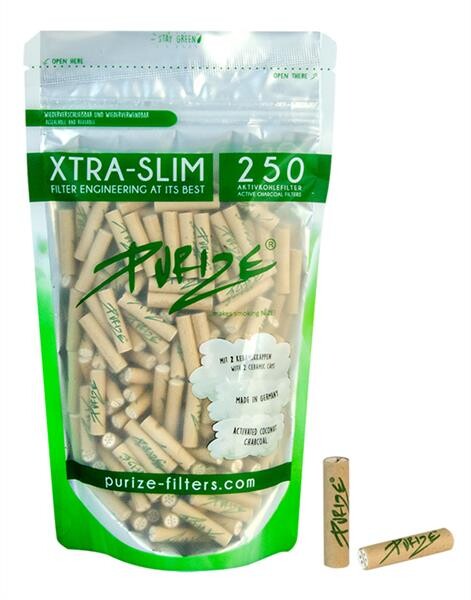 250 Purize BRAUN XTRA SLIM Aktivkohlefilter