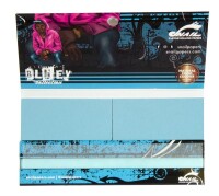 SNAIL Coloured King Size Slim Papers+Tips Blau