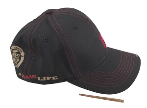 RAW Baseballcap schwarz mit Stift