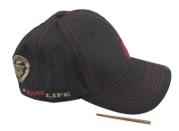 RAW Baseballcap schwarz mit Stift