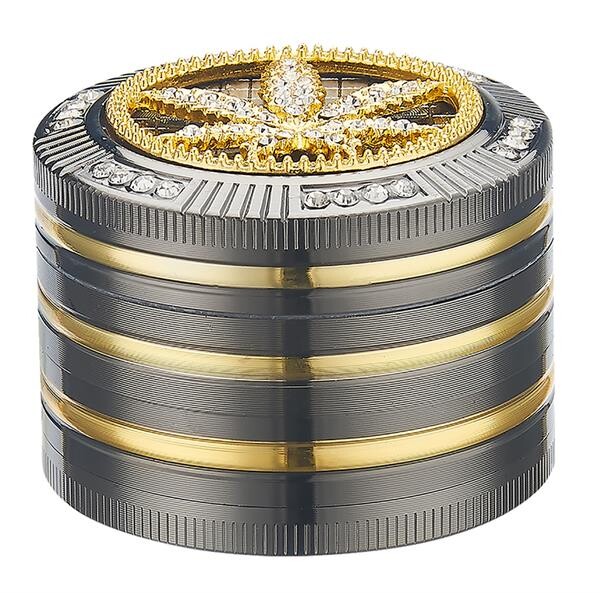 Champ High "Bling Bling LEAF" Grinder