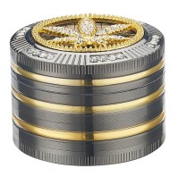 Champ High "Bling Bling LEAF" Grinder