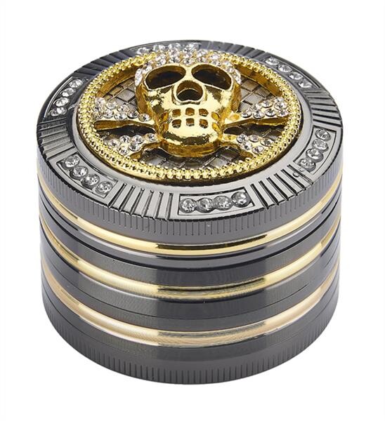 Champ High "Bling Bling Skull" Grinder