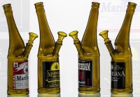 Beer Bottle Glass Bong