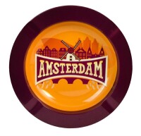 "Amsterdam" Metall Aschenbecher