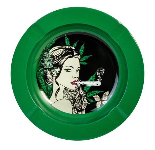 "Mary Jane" Metall Aschenbecher