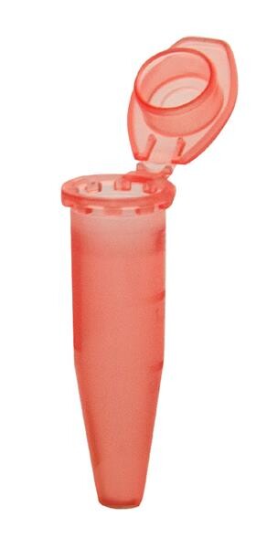 Reaktionsgefäße 1,5ml - rot