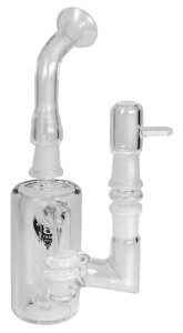 Dabbing Bong Bent Glass C10