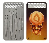 Grindercard mit Dabbing Tools