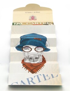 CARTEL Extra Long unbleached Paper + Tips