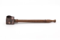 Rosenholz Speckstein Pfeife 15cm