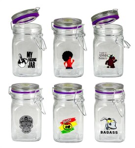 Juicy Jar Glas LARGE 280ml Skull