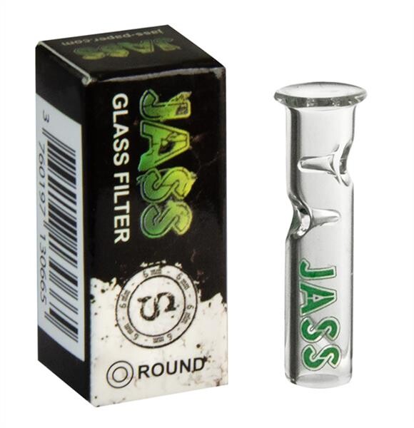 JASS Glas Filter Tip, Größe S, rund