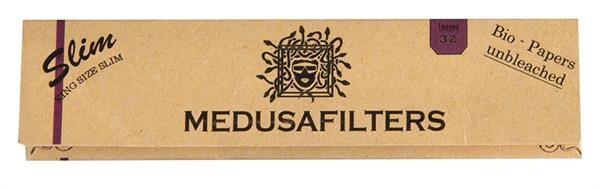 Medusa Unbleached King Size Slim Paper