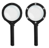 Leselupe mit 6 LEDs - XL