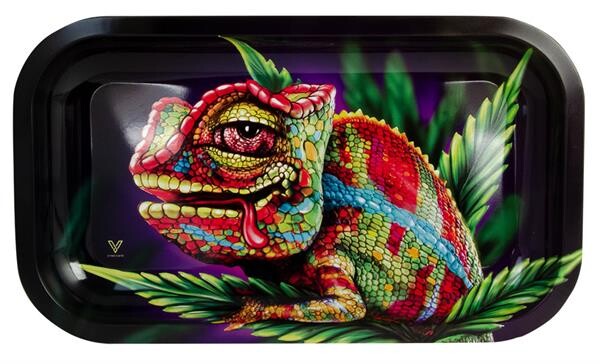 Drehtablett aus Metall Small "Chameleon"