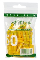 50 Purize GELB XTRA SLIM Aktivkohlefilter