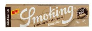 Smoking Brown Thinnest Papers & Tips