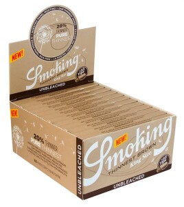 Smoking Brown Thinnest Papers & Tips